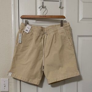 Casual Tan Athletic Shorts for Men